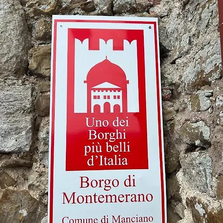 Ferienwohnung Casa Pruno Rosso Montemerano Exterior foto